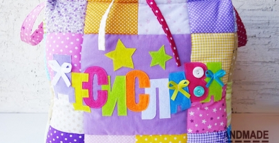 Кош за играчки от плат „Десислава“