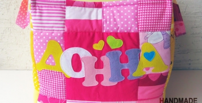 Кош за играчки от плат „Донна“