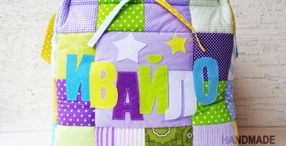 Кош за играчки от плат „Ивайло“2