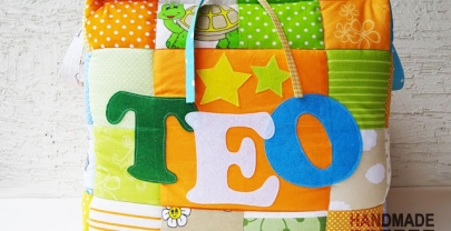 Кош за играчки от плат „Тео“3