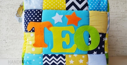 Кош за играчки от плат „Тео“4