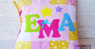 Детска възглавница с име „Ема“2