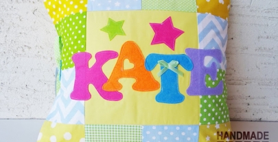 Детска възглавница с име „Кате“