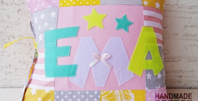Детска възглавница с име „Ема“3
